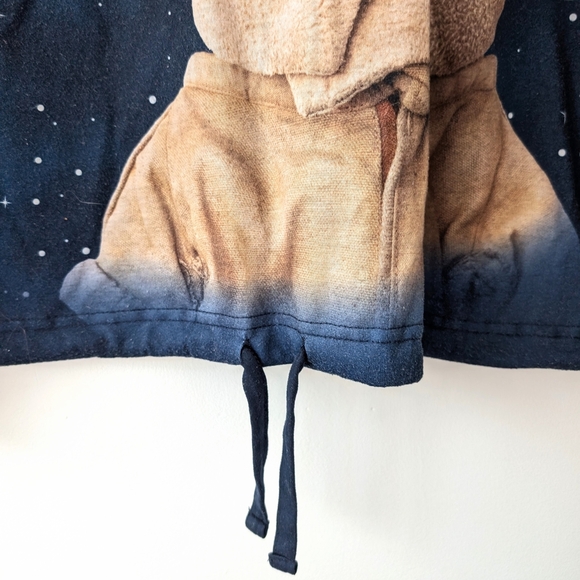 Star Wars Women's Navy Long Sleeve Tee with Yoda ~ Size Large - Picture 4 of 7